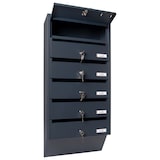 thumbnail of Profirst Briefkastenanlage Maildrop 6 anthrazit