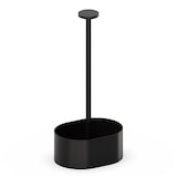 thumbnail of APS Menage THE GRID – zwart gepoedercoat roestvrij staal, 14,5 x 10,5 cm, hoogte 30 cm, meubelvriendelijke onderzijde