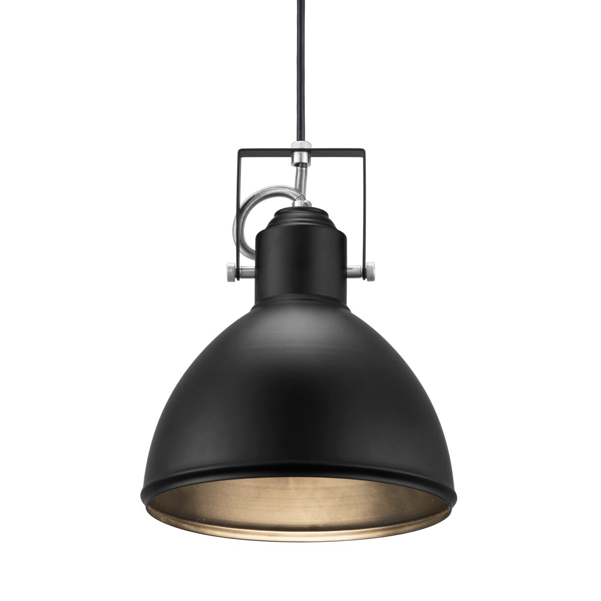 Suspension ASLAK  Métal Noir, H.24.5 - IP20 - E27 / Intérieur
