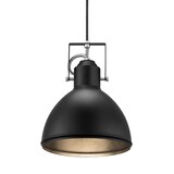 thumbnail of Suspension ASLAK  Métal Noir, H.24.5 - IP20 - E27 / Intérieur