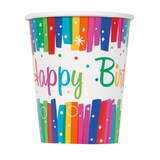thumbnail of 8 Becher Happy Birthday bunt
