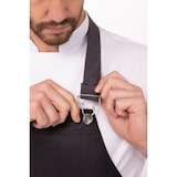 thumbnail of Chef Works® BOULDER Latzschürze, Schwarz Lila