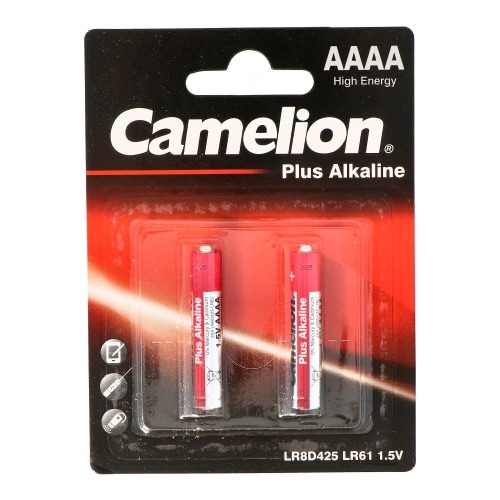 AAAA Alkaline Batterie LR61 BP2LR61 Abmessungen 8,3 x 42,5mm 1,5 Volt max. 580mAh