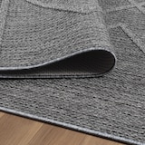 thumbnail of Teppich Outdoor Boho Wetterfest Waschbar Strapazierfähig Balkon Terrasse Küche OEKO-TEX Grau 200x290 cm – CORTINA von Kadima Design