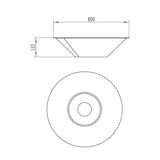 thumbnail of Lareira a bioetanol com braseiro de jardim redondo para exterior SANTORINI Preto d.60