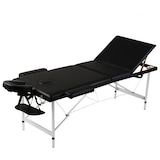 thumbnail of Helloshop26 - Opklapbare massagetafel met 3 secties en zwart roestvrijstalen frame 02_0001888