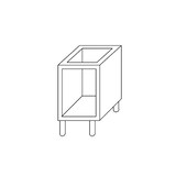 thumbnail of Gastro M Unterschrank 60/30B