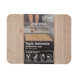 thumbnail of Tapis de salle de bain en Diatomite Bambou 45 x 35 cm