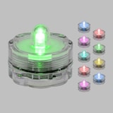 thumbnail of Lot de 10 lampions bougies chauffe-plat LED submersible RGB changement de couleur à piles Lotti