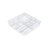 thumbnail of Emuca Kit de 10 Cubos organizadores Cube para cajón, Plástico, Transparente