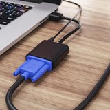 thumbnail of CSL HDMI auf VGA, 3,5-mm-Klinke Audio- & Video-Adapter, 10 cm, Konverterkabel 1080p, digital zu analog