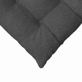 thumbnail of vidaXL Zitkussens 4 pcs Donkergrijs 40 x 40 x 6 cm Katoen Stof