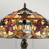 thumbnail of Lampada Da Scrivania Tiffany Kami Metallo Bronzo Vintage 2 Luci E27