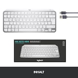thumbnail of Logitech MX Keys Mini Bluetooth Tastatur - beleuchtet Hellgrau