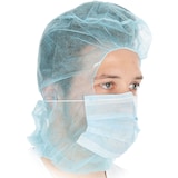 thumbnail of Hygostar Astro-Haube mit 2-lagigem Mundschutz, blau