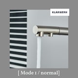 thumbnail of Félix | Grifo extensible de 3 vías premium chromado| Grifo gastro de osmosis de acero inoxidable para cocina - 360 grados | Filtrar 3 conexiones