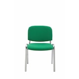 thumbnail of Besucherstuhl Ken Chrom Stoff grün
