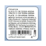 thumbnail of Ariane Terra Plato Llano Porcelana 21Cm