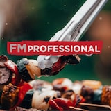 thumbnail of FM Professional 28 cm barbecueborstel van hout en staal