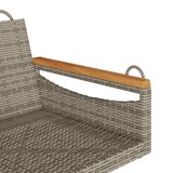 thumbnail of vidaXL Hängesessel Grau 63x62x40 cm Poly Rattan