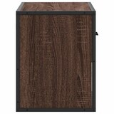 thumbnail of vidaXL TV-Schrank Braun Eiche 60x31x39,5 cm Holzwerkstoff und Metall