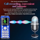 thumbnail of Mini Téléphone Portable 1 Pouce Bluetooth Dual SIM MP3 Faible Radiation 2G Noir YONIS