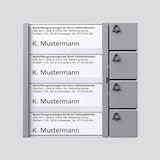 thumbnail of Siedle&Söhne Tasten-Modul TM 612-4 SM 200035528-00