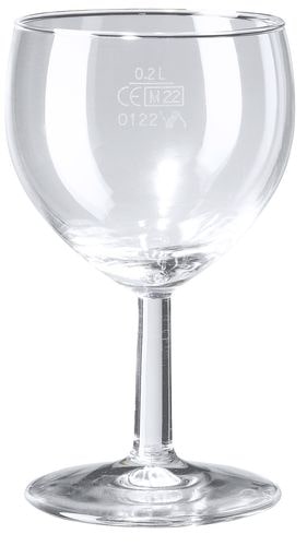 aro Verre à ballon, verre, 19 cl, calibré, 12 pièces