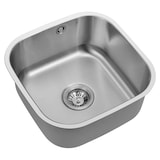 thumbnail of Pia Infiniton Elkano40.40, Largura 44 cm, Uma Cuba Quadrada, Aço Inoxidável