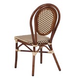 thumbnail of pemora 2-er Set Bistrostuhl Outdoor-Stuhl Terrassenstuhl Balkonstuhl Balkonmöbel BAMBU Bambusoptik beige/braun