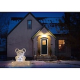 thumbnail of METRO Professional Orsetto di peluche 3D LED, alluminio/pvc, 116 x 100 x 120 cm, LED 584, 33 W, bianco caldo e freddo