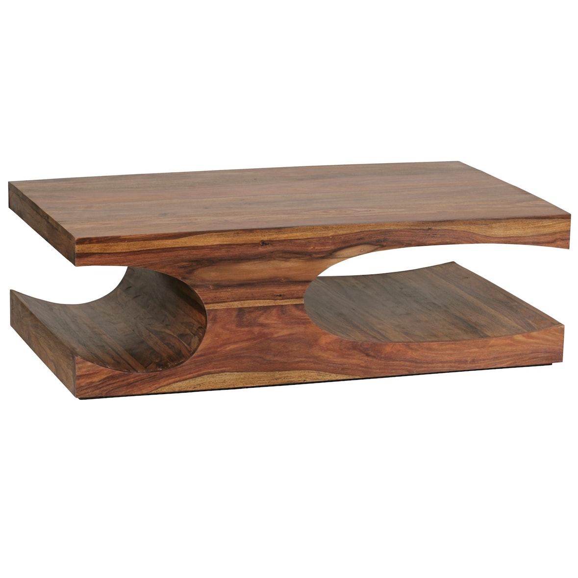 Wohnling Couchtisch 118 x 70 x 38 cm Sheesham