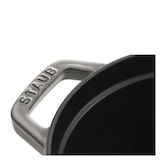 thumbnail of Cocotte Ovalada Staub De 27 Cm Color Gris Grafito
