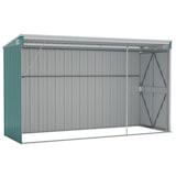 thumbnail of Helloshop26 - Abri de jardin cabane cabanon maison de stockage remise extérieur hangar outils robuste mural 118 x 288 x 178 cm acier 02_0022339