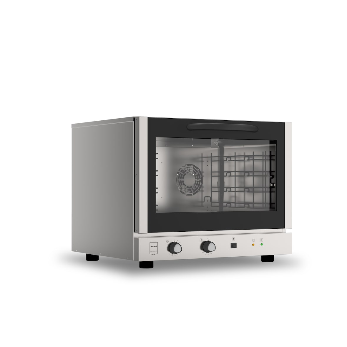 METRO Professional Four à chaleur tournante GCO3400, 78.4 x 75.2 x 63.4 cm, 3650 W, 4 rails, plaque 60 x 40 cm