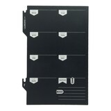 thumbnail of Securit® Wandbord - Weekplanner - Inclusief krijtstift en klittenbandset voor wandmontage - Einde van de serie