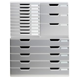 thumbnail of Exacompta 324041D MODULO A3 modulaire ladenbox met 10 gesloten laden voor A3+ documenten, Office, grijs-graniet