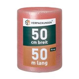 thumbnail of 4 x Luftpolsterfolie (0,5 x 50 m) 3-lagig 75 my Antistatisch Schutzfolie Noppen Versandfolie Polster Verpacken Knallfolie Transport BB-Verpackungen