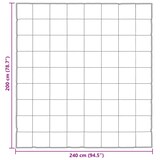 thumbnail of vidaXL Sommerdecke Gold 240 x 200 cm Satin und Mikrofaser