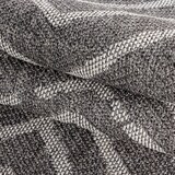 thumbnail of Teppich Outdoor Gestreift Wetterfest Waschbar Strapazierfähig Balkon Terrasse Küche OEKO-TEX Grau 120x170 cm – ORLA von Kadima Design
