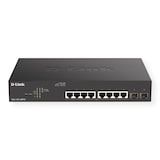thumbnail of D-Link DGS-1100-10MPV2 10-Port PoE+ Gigabit Smart Switch