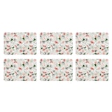 thumbnail of Excelsa lot de 6 sets de table Christmas Stamp plastique 43xH28,5x0,1 cm multicolor