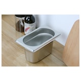 thumbnail of Bac Gastro GN 1/9 Inox - Profondeur 100 mm - 1 L - Dynasteel