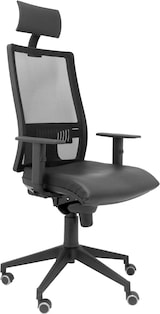 thumbnail of Horna Silla  y  Respaldo alto de malla transpirable con cabecero y asiento tapizado en similpiel color negro (CON CABECERO INCLUIDO)