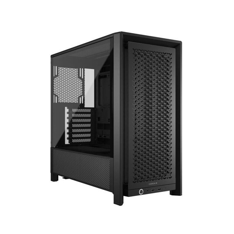 Boîtier Pc - Corsair - Série Frame 4000d - Moyen-tour - Noir