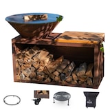 thumbnail of Privilege Pack Traditioneller Brasero Corten 83 Doppelte Wanne