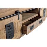 thumbnail of Mueble TV en madera de mango estilo industrial con dos puertas