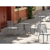 thumbnail of METRO PROFESSIONAL Mesa de bistro Soto, aluminio, Ø 70 x 72 cm, patas planas, redonda, gris oscuro