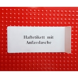 thumbnail of 2000 Stück Haftetiketten mit Anfasslasche 100 x 40 mm