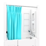 thumbnail of Seniorendusche und Sitzwanne Kombination Wanne mit Tür S08D-TH-B-L 110x68x205cm